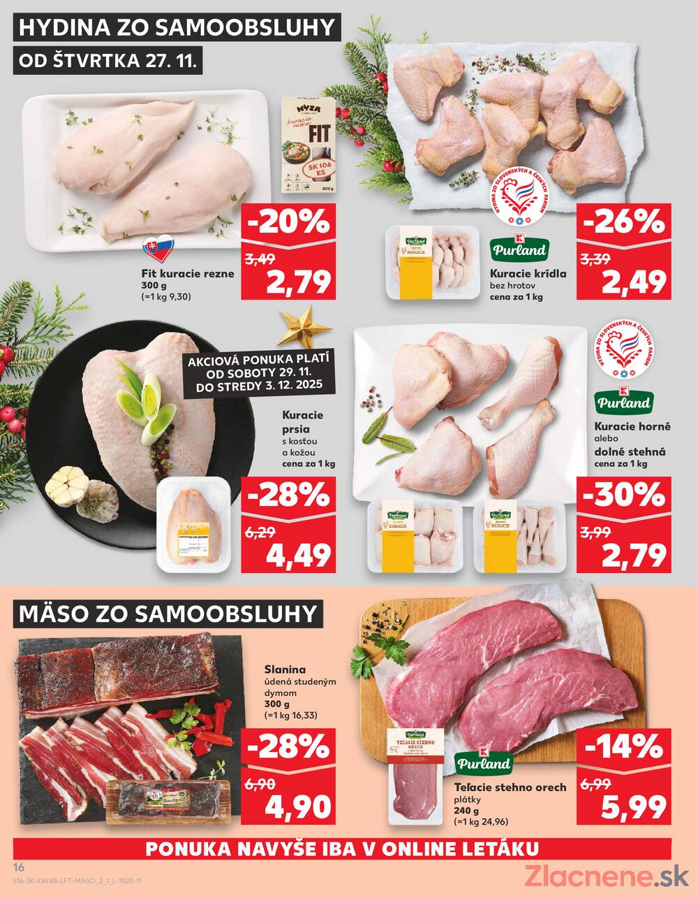Leták Kaufland - Kaufland 27.11. - 3.12. - Kaufland Detva - strana 16
