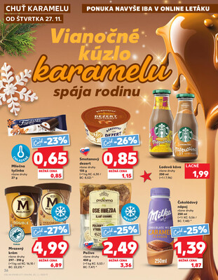 Kaufland 27.11. - 3.12. - Kaufland Bardejov
