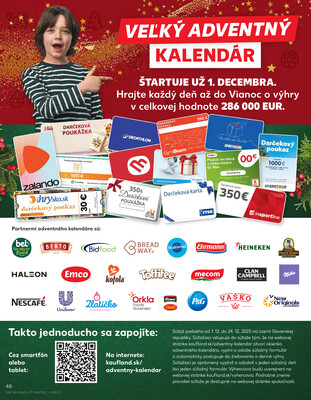 Kaufland 27.11. - 3.12. - Kaufland Bardejov