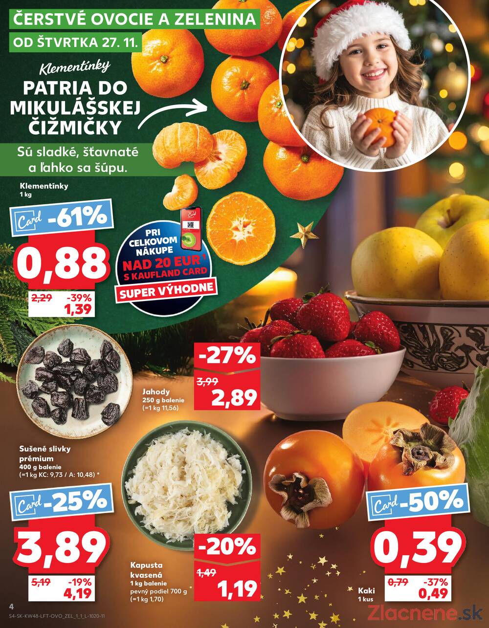 Leták Kaufland - Kaufland 27.11. - 3.12. - Kaufland Púchov - strana 4