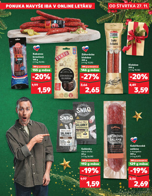 Leták Kaufland
		  platný do 3.12.2025 - strana 21