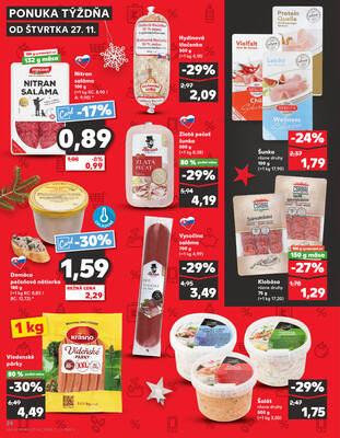 Kaufland 27.11. - 3.12. - Kaufland Bratislava - Petržalka