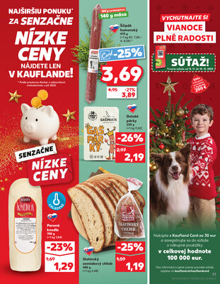 Kaufland 27.11. - 3.12. - Kaufland Bratislava - Petržalka