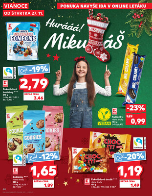 Kaufland 27.11. - 3.12. - Kaufland Topoľčany