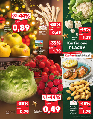 Leták Kaufland
platný do 3.12.2025 - strana 5