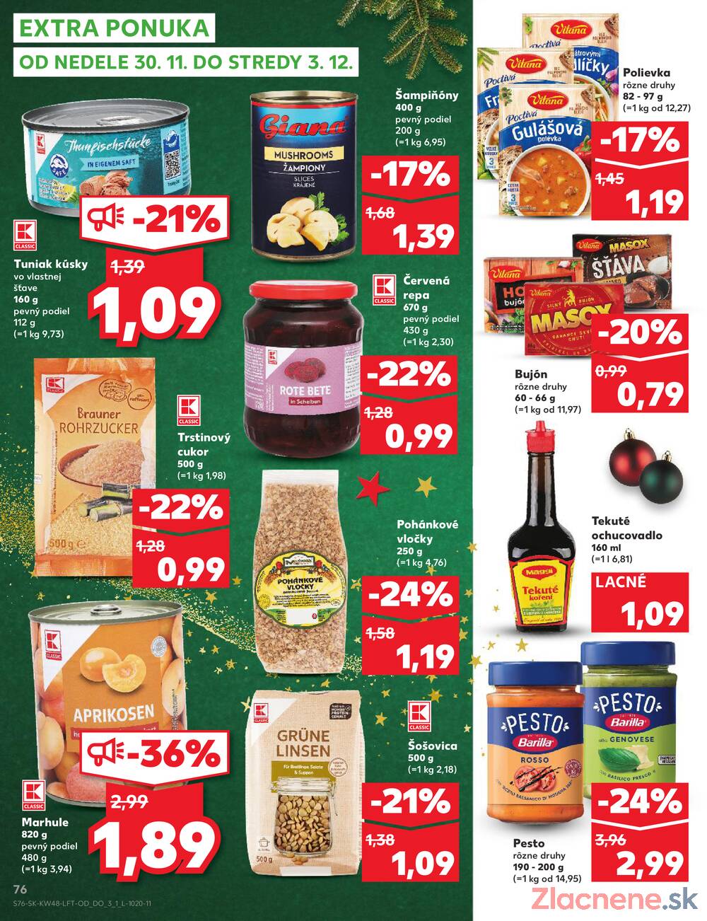 Leták Kaufland
		  platný do 3.12.2025 - strana 76