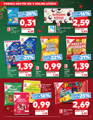 Leták Kaufland
platný do 3.12.2025 - strana 41