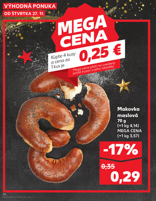 Leták Kaufland
platný do 3.12.2025 - strana 50
