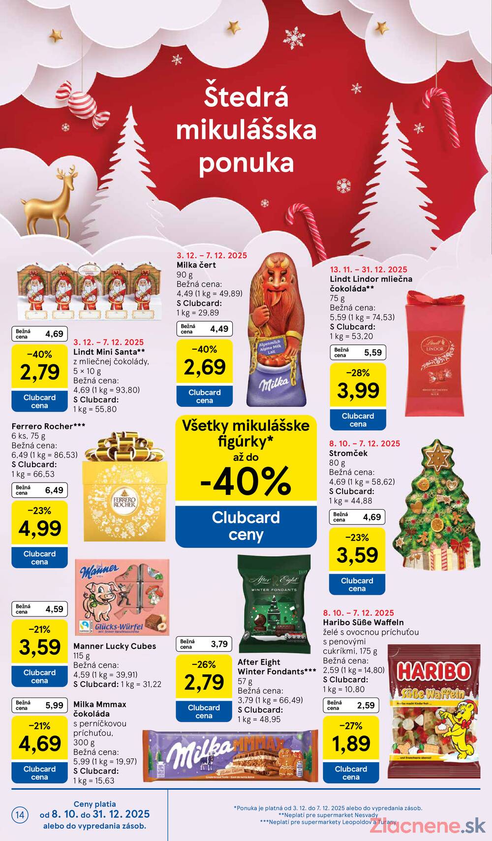 Leták Tesco
		  platný do 7.12.2025 - strana 14