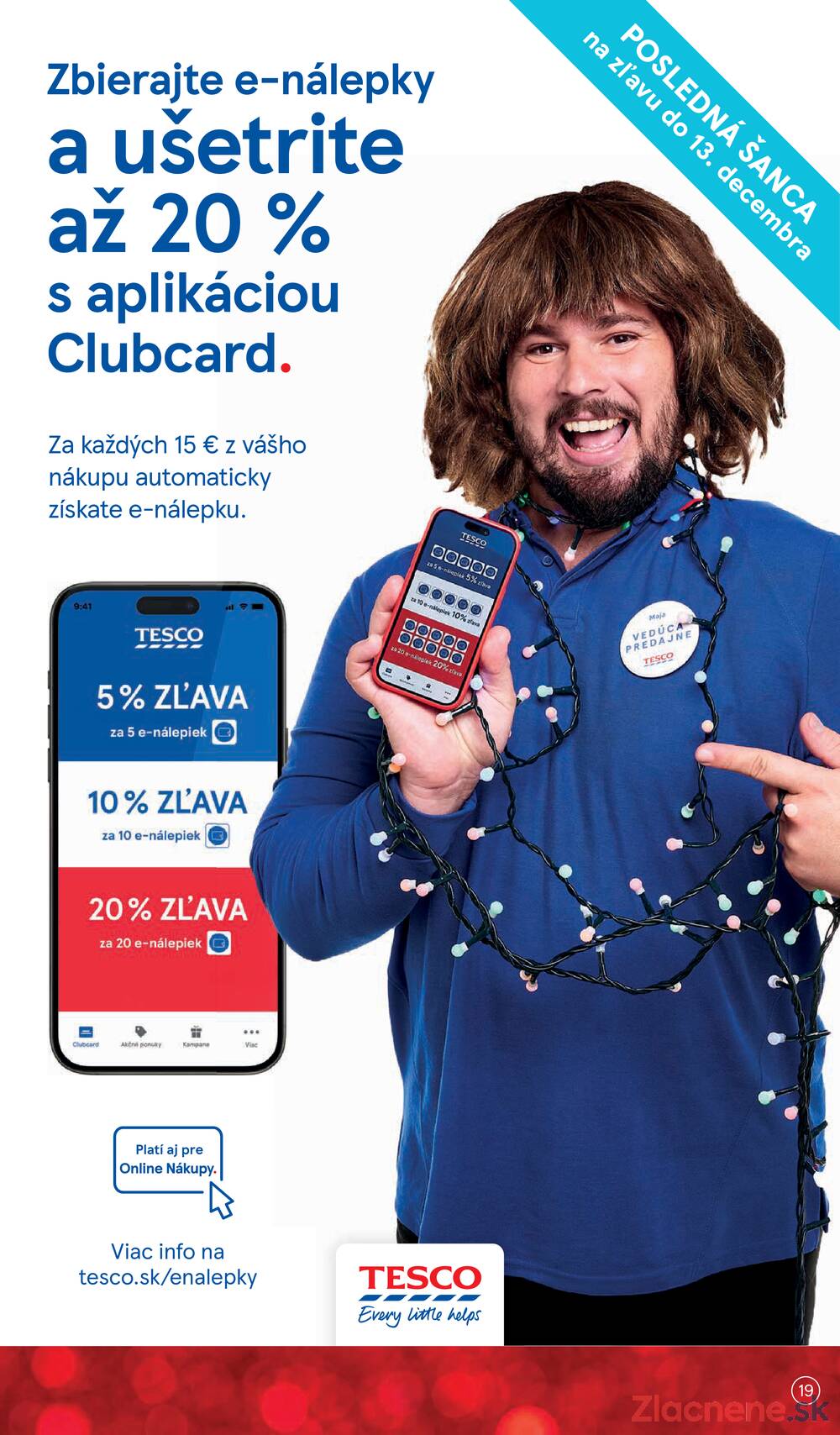 Leták Tesco
		  platný do 7.12.2025 - strana 19