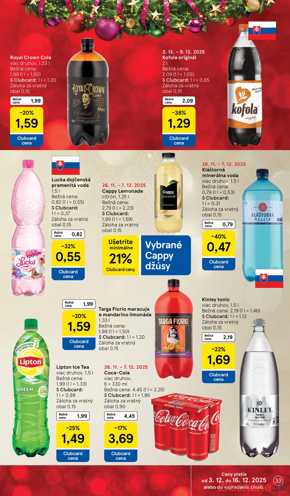 Leták Tesco
		  platný do 7.12.2025 - strana 33