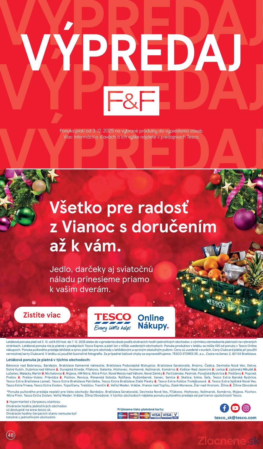 Leták Tesco
		  platný do 7.12.2025 - strana 48