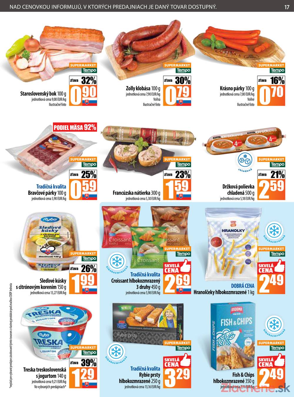 Leták COOP Jednota Slovensko
		  platný do 3.12.2025 - strana 17