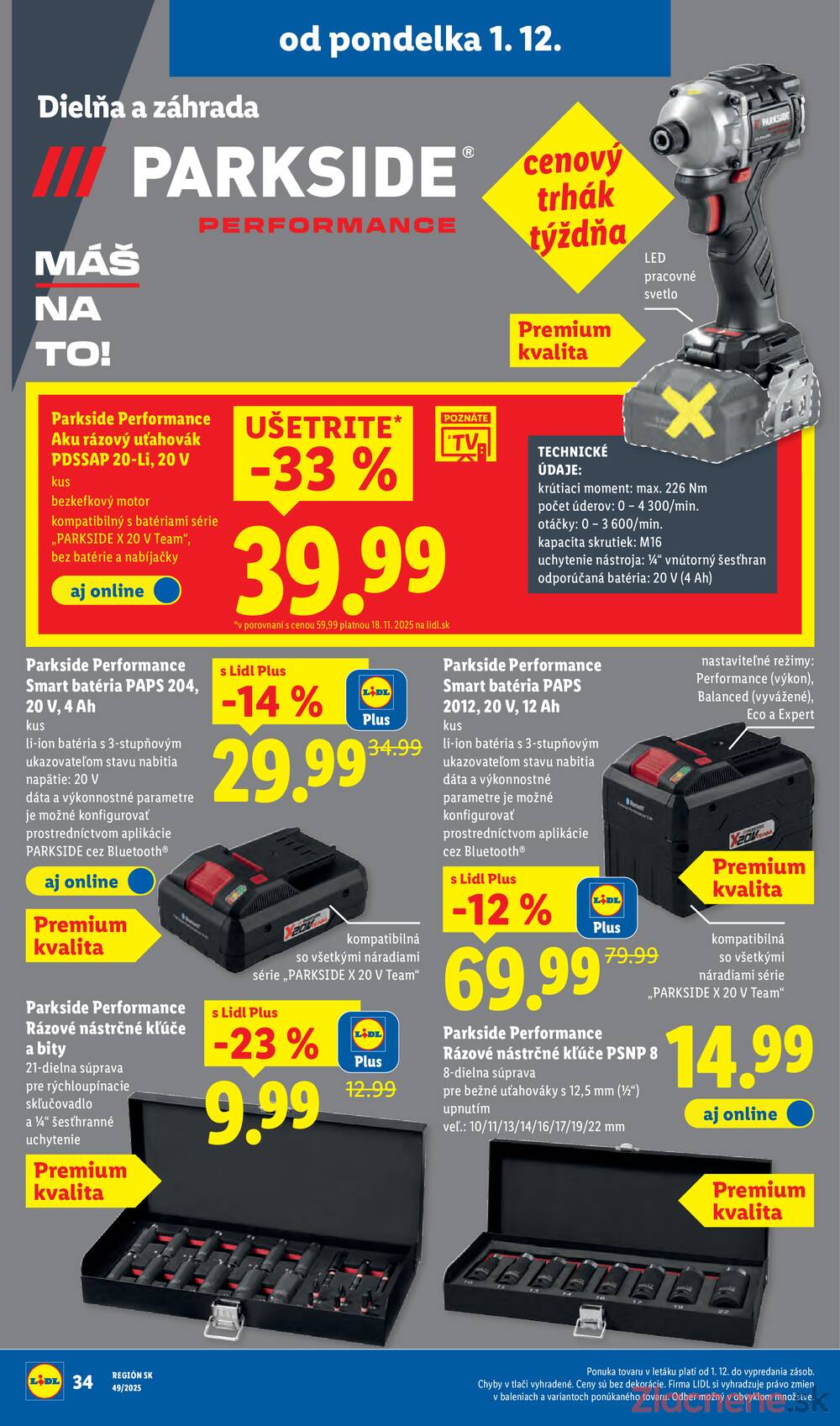 Leták Lidl
		  platný do 7.12.2025 - strana 52