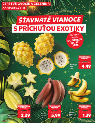 Kaufland 4.12. - 10.12. - Kaufland Detva