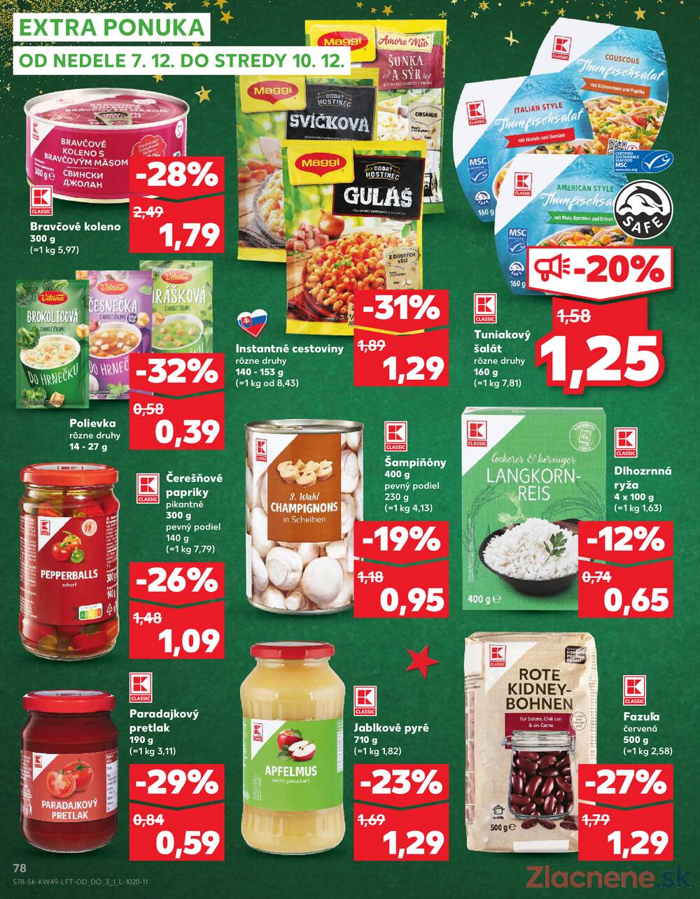 Leták Kaufland
		  platný do 10.12.2025 - strana 78