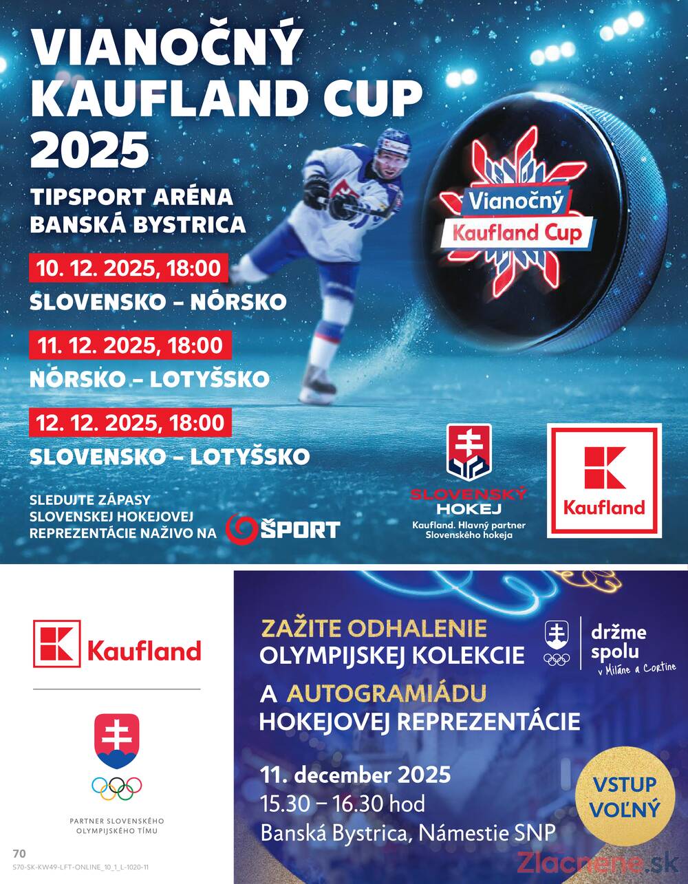 Leták Kaufland
		  platný do 10.12.2025 - strana 70