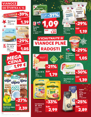 Kaufland 4.12. - 10.12. - Kaufland Piešťany