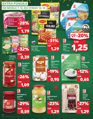 Kaufland 4.12. - 10.12. - Kaufland Piešťany