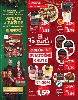 Kaufland 4.12. - 10.12. - Kaufland Bratislava - Rača