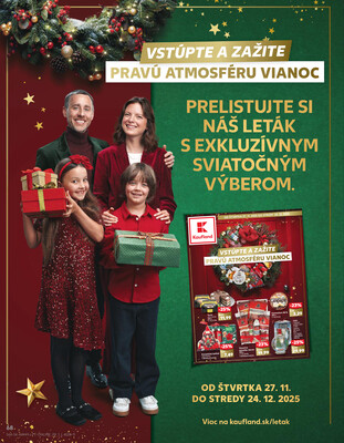 Kaufland 4.12. - 10.12. - Kaufland Bratislava - Rača