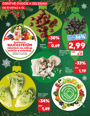 Kaufland 4.12. - 10.12. - Kaufland Košice-Pri hati