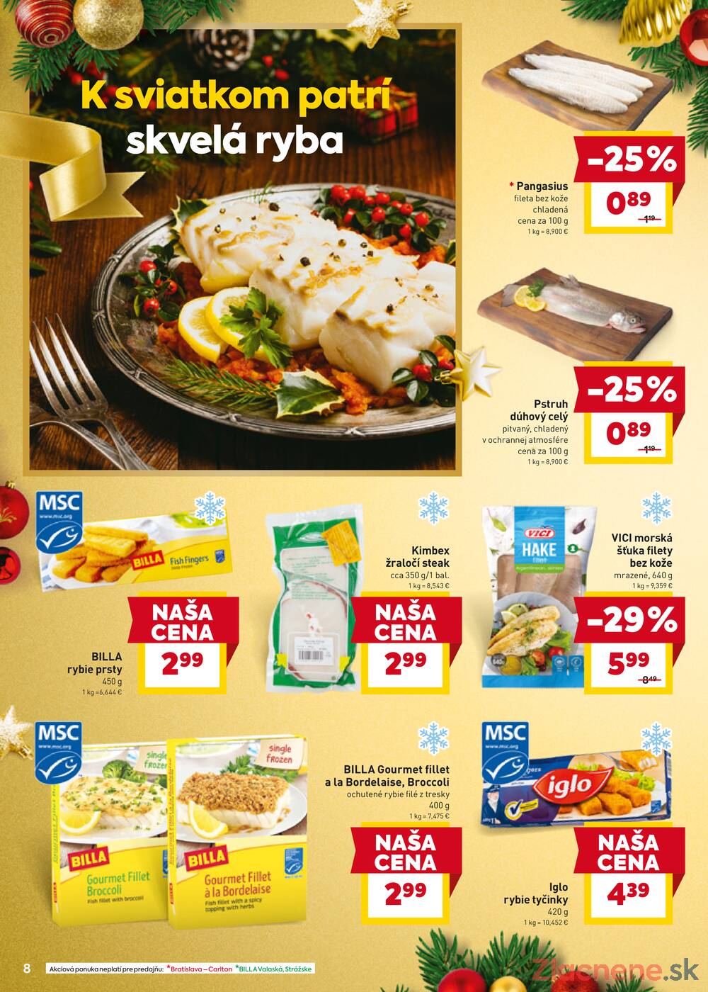 Leták Billa - Billa od 3.12. do 9.12.2025 - strana 8