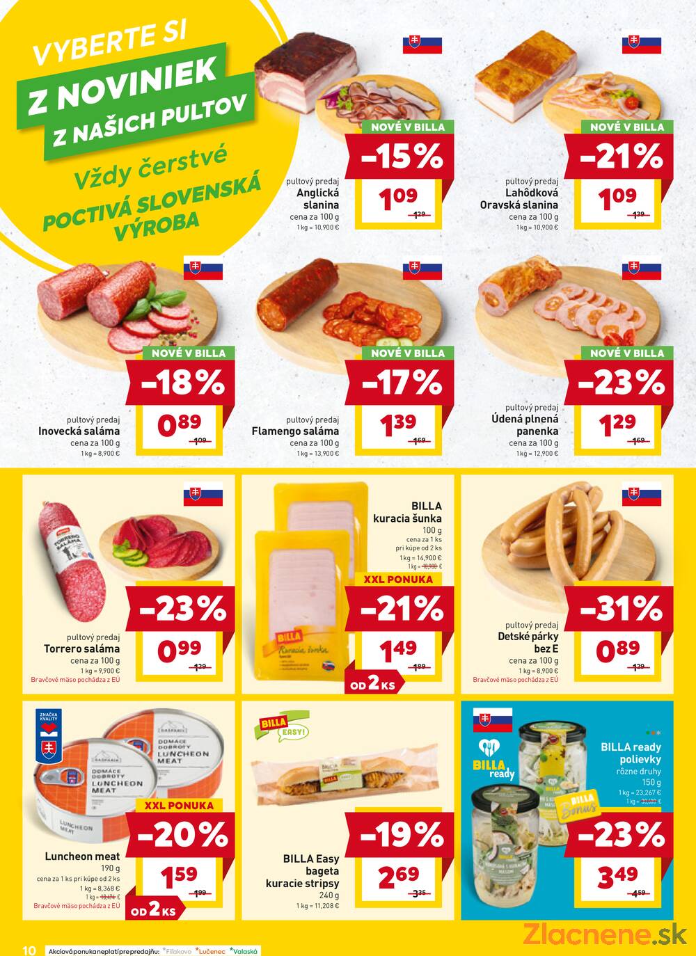 Leták Billa
platný do 9.12.2025 - strana 10