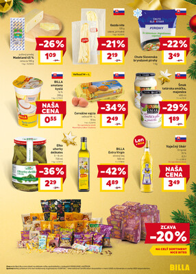 Billa od 3.12. do 9.12.2025