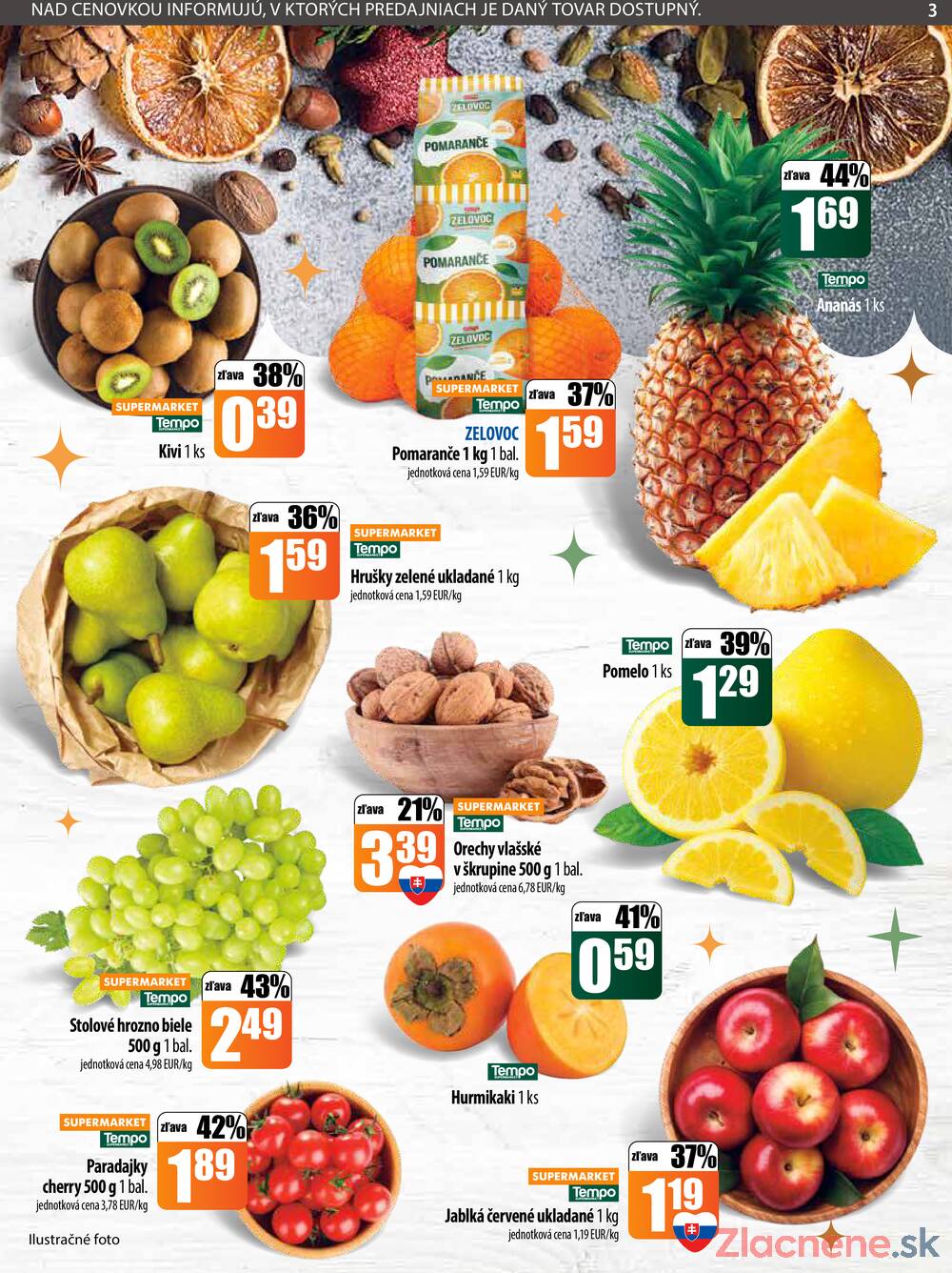 Leták COOP Jednota Slovensko - COOP do 10.12. - strana 3 Leták COOP Jednota Slovensko - COOP do 10.12. - strana 3