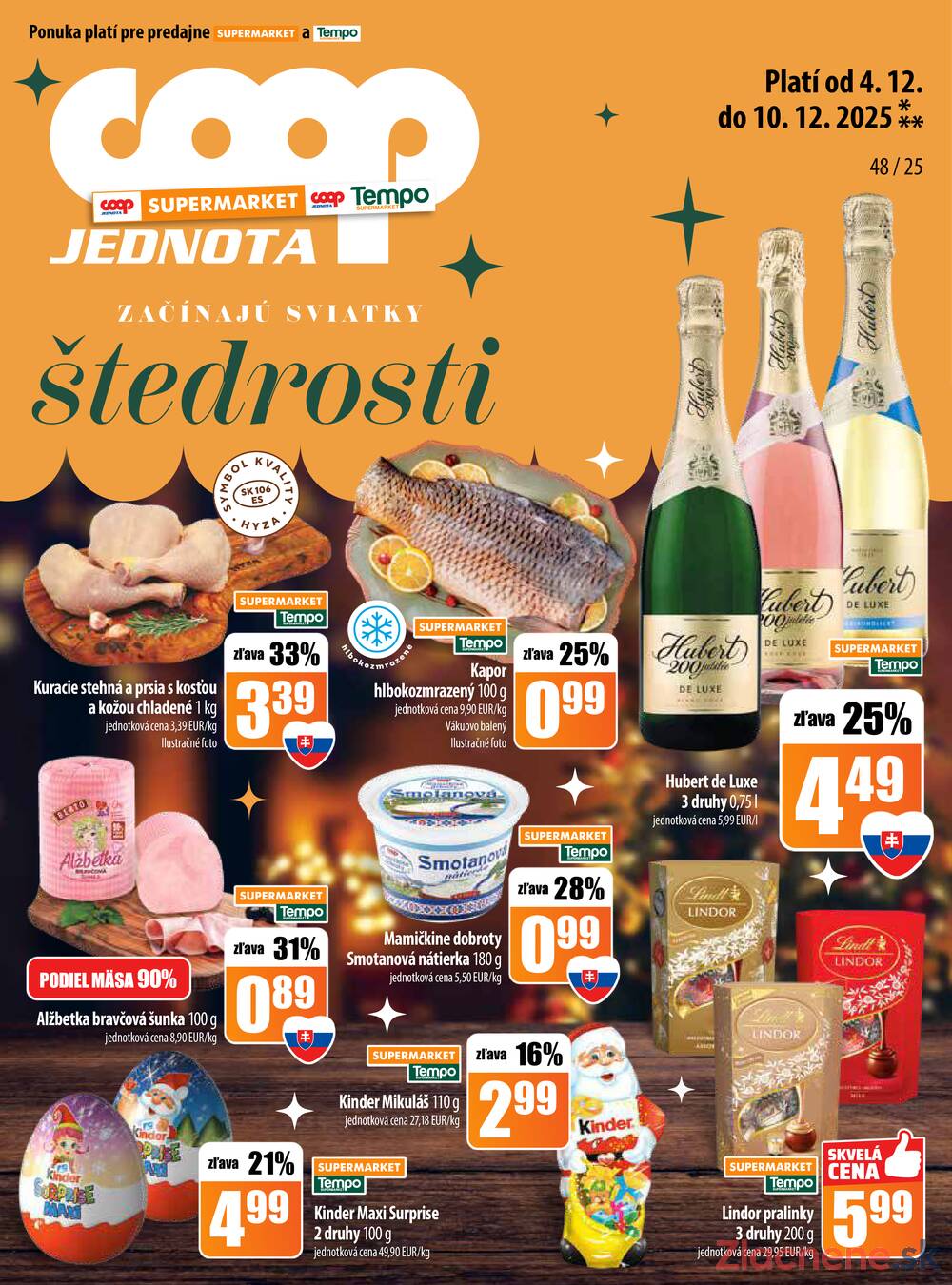 Leták COOP Jednota Slovensko
		  platný do 10.12.2025 - strana 17