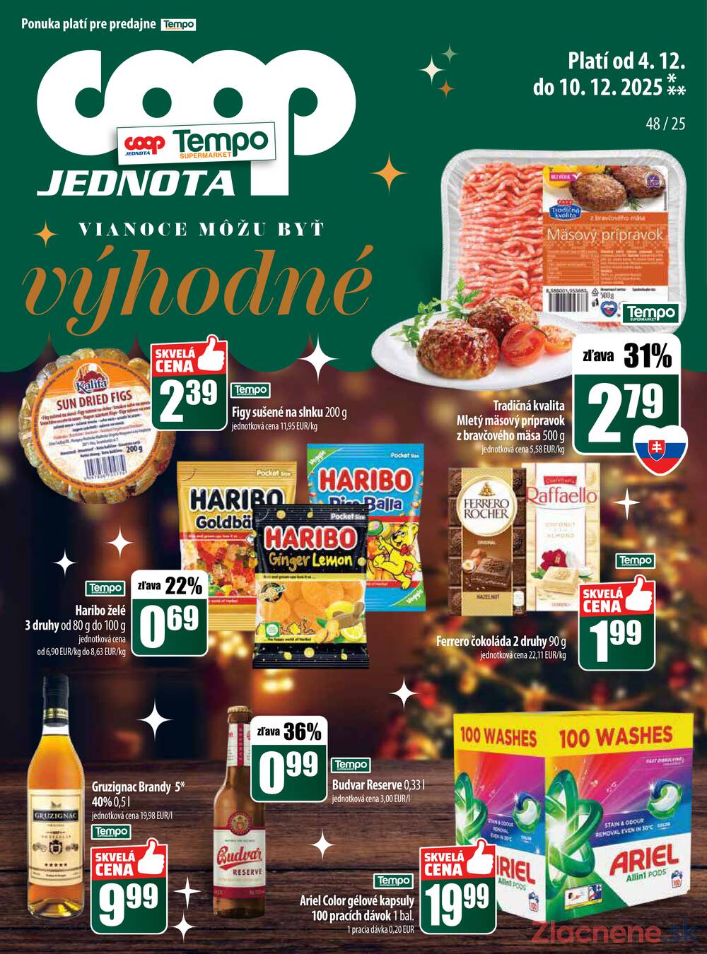 Leták COOP Jednota Slovensko
		  platný do 10.12.2025 - strana 29