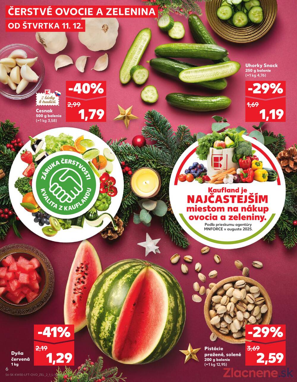 Leták Kaufland - Kaufland 11.12. - 17.12. - Kaufland Bardejov - strana 6 Leták Kaufland - Kaufland 11.12. - 17.12. - Kaufland Bardejov - strana 6