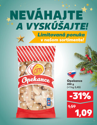 Kaufland 11.12. - 17.12. - Kaufland Púchov