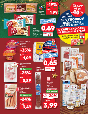 Kaufland 11.12. - 17.12. - Kaufland Poprad - Jiřího Wolkera