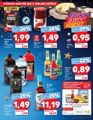 Kaufland 11.12. - 17.12. - Kaufland Poprad - Jiřího Wolkera