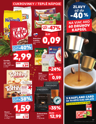 Kaufland 11.12. - 17.12. - Kaufland Poprad - Jiřího Wolkera
