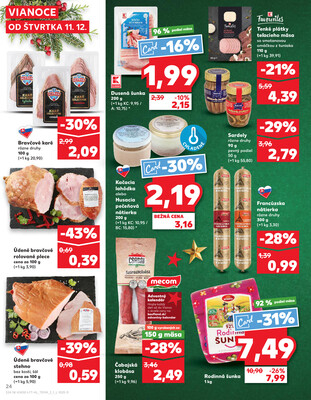 Kaufland 11.12. - 17.12. - Kaufland Bratislava Danubia – Panónska cesta