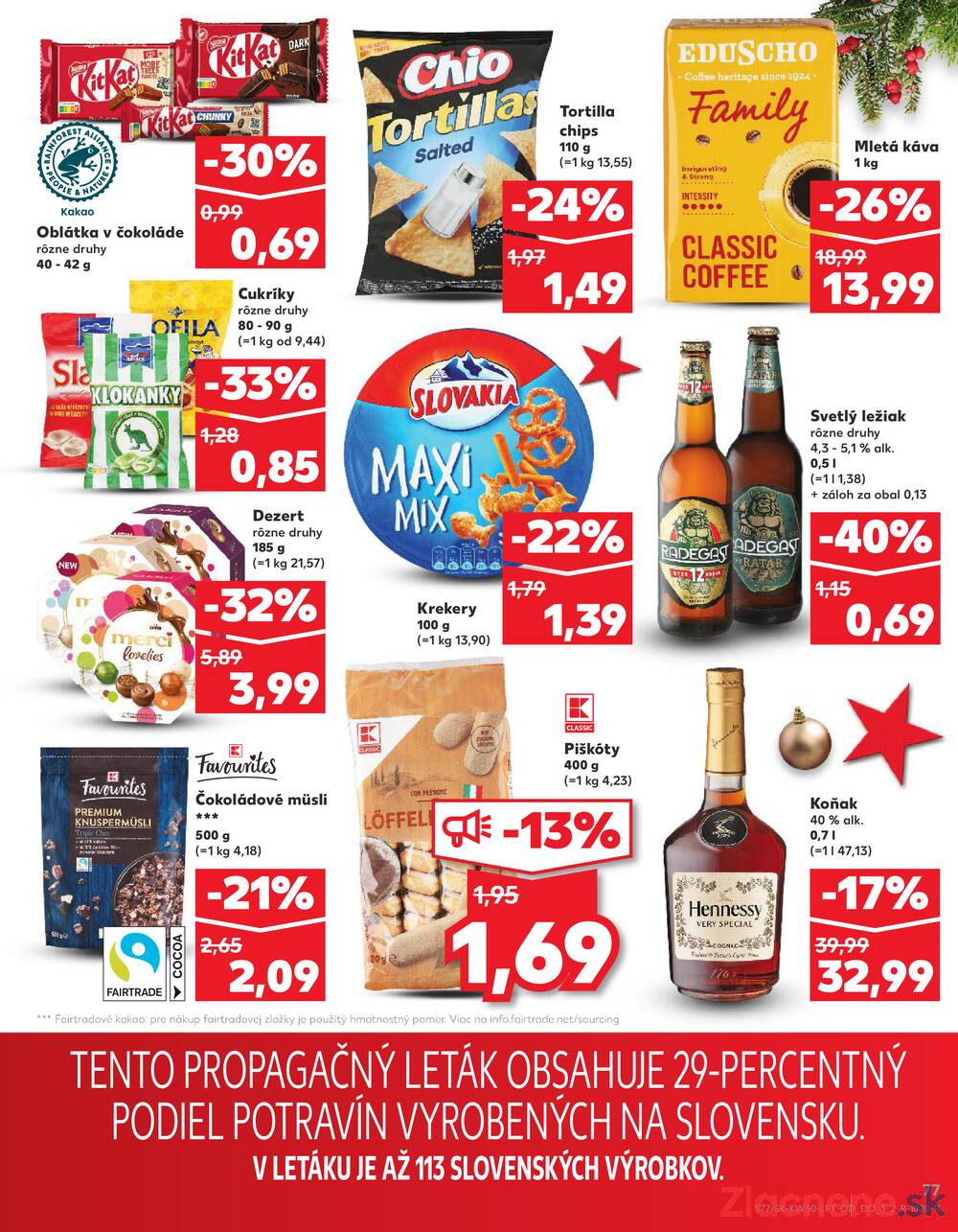 Leták Kaufland - Kaufland 11.12. - 17.12. - Bratislava-Patrónka - strana 77 Leták Kaufland - Kaufland 11.12. - 17.12. - Bratislava-Patrónka - strana 77