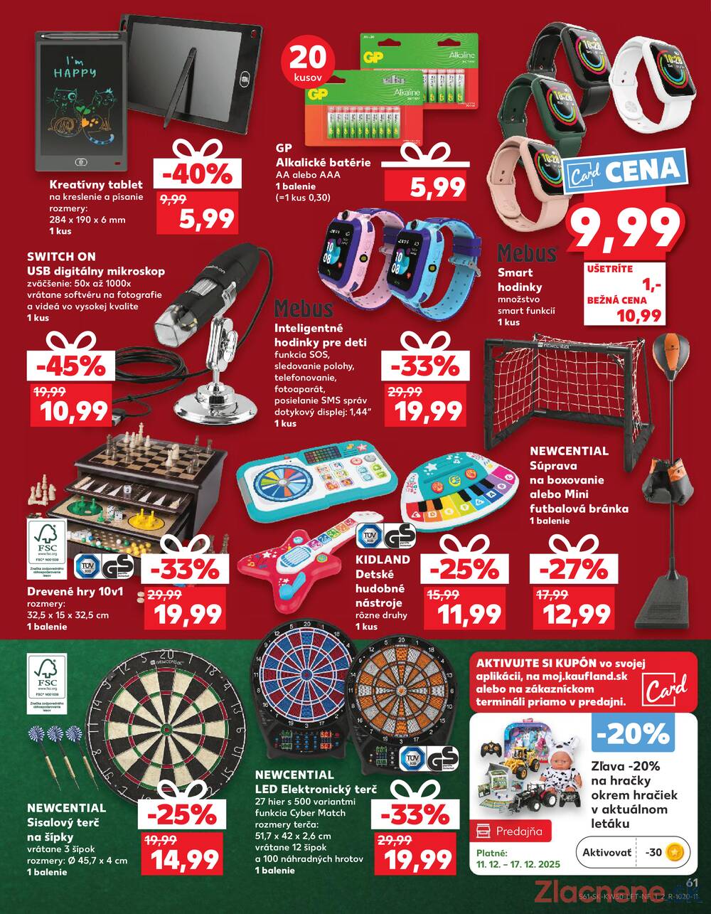 Leták Kaufland - Kaufland 11.12. - 17.12. - Kaufland Zvolen - strana 61 Leták Kaufland - Kaufland 11.12. - 17.12. - Kaufland Zvolen - strana 61