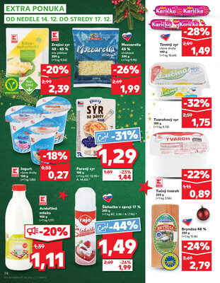 Kaufland 11.12. - 17.12. - Kaufland Žilina