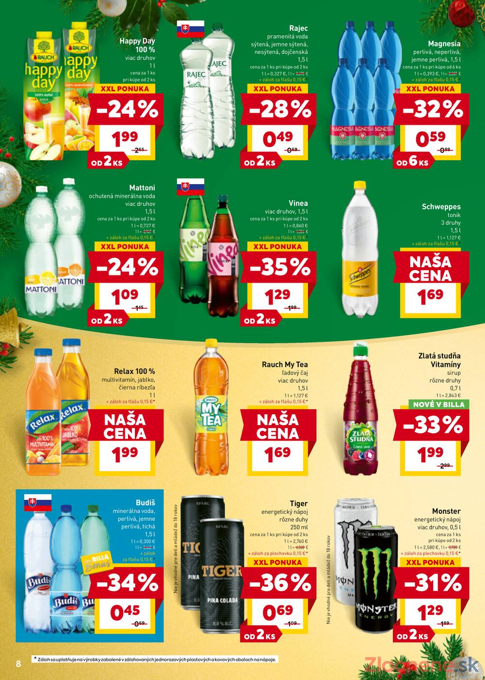 Leták BILLA - Billa od 17.12. do 23.12.2025 - strana 8