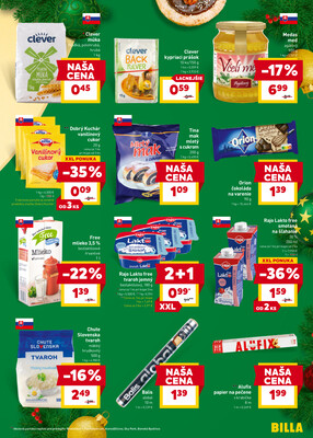 Billa od 17.12. do 23.12.2025