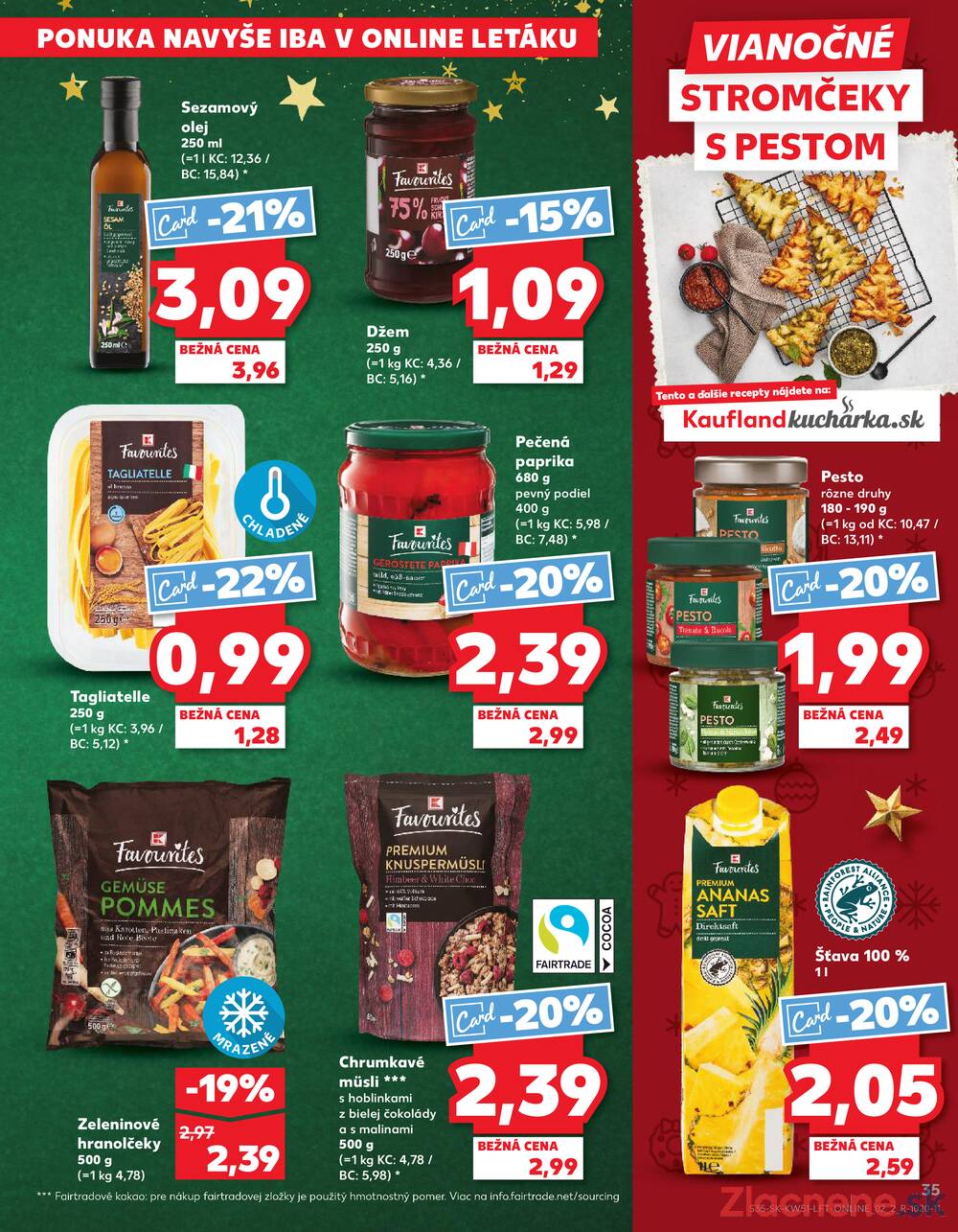 Leták Kaufland - Kaufland 18.12. - 24.12. - Kaufland Brezno - strana 35