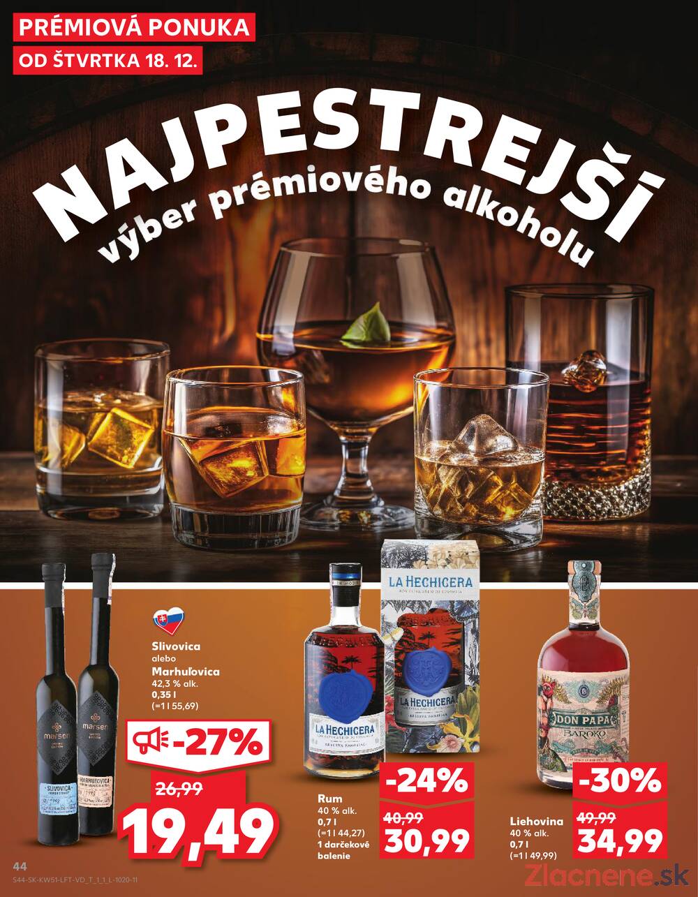 Leták Kaufland - Kaufland 18.12. - 24.12. - Kaufland Brezno - strana 44