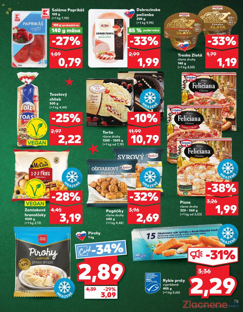 Leták Kaufland - Kaufland 18.12. - 24.12. - Kaufland Brezno - strana 75