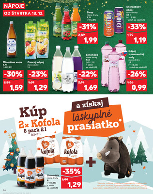 Kaufland 18.12. - 24.12. - Kaufland Brezno