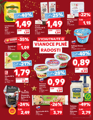 Kaufland 18.12. - 24.12. - Kaufland Spišská Nová Ves
