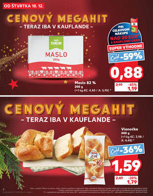 Kaufland 18.12. - 24.12. - Kaufland Bardejov