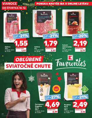 Kaufland 18.12. - 24.12. - Kaufland Bardejov